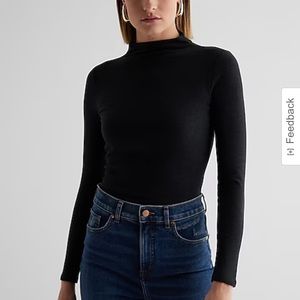 New without tags never worn, expressed body contour, long sleeve, mock neck